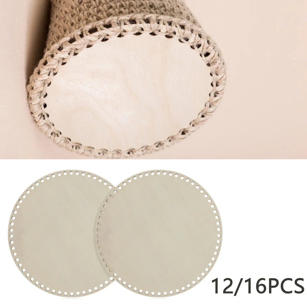 Wood Bag Bases for Crochet Bag & Crafts