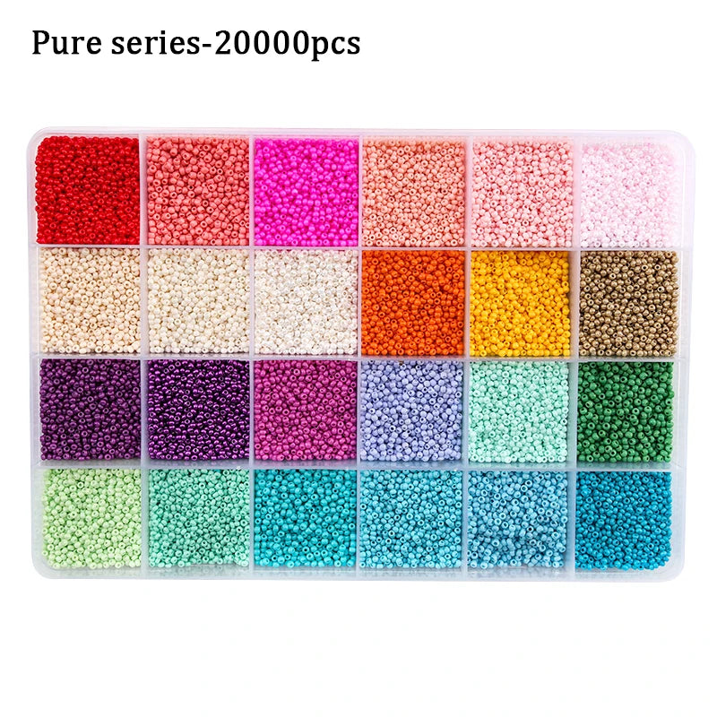 Bead Set With Organizer Box For Jewelry Making