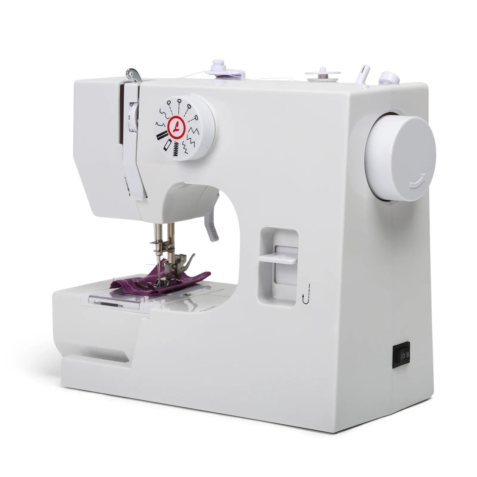 Multifunctional Mini Sewing Machine 12 Stitches Electric  with Foot Pedal