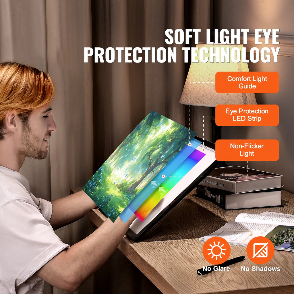 Rechargeable Light Tablet for Tracing Light Box for  Painting/Animation/Sketching