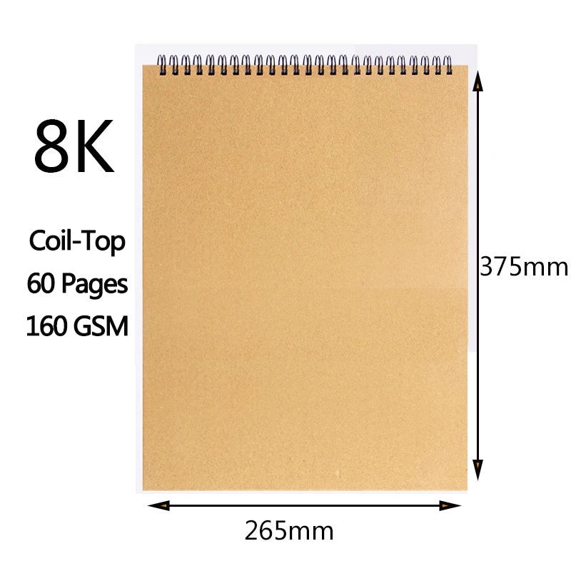 Sketchbook Thick Paper Notebook for painting DIY Creative Practice Drawing