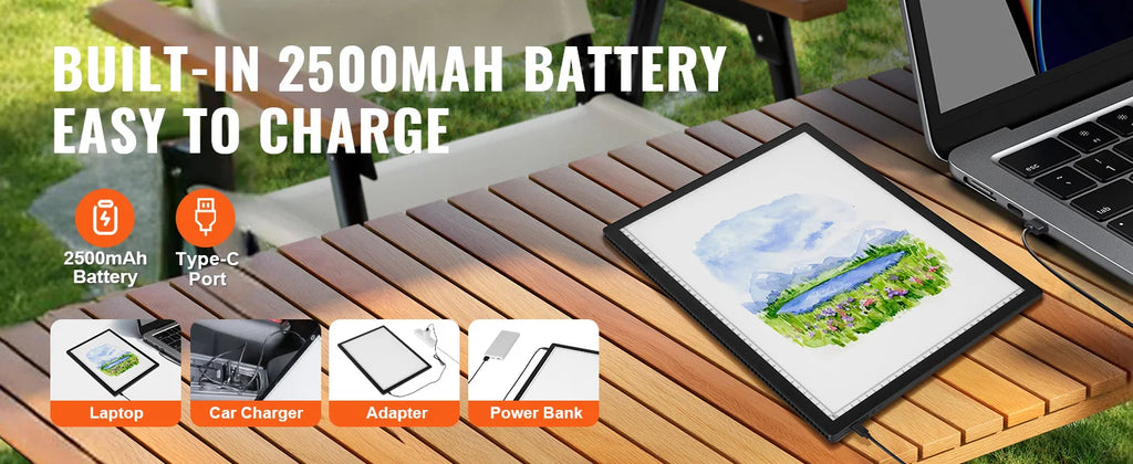 Rechargeable Light Tablet for Tracing Light Box for  Painting/Animation/Sketching