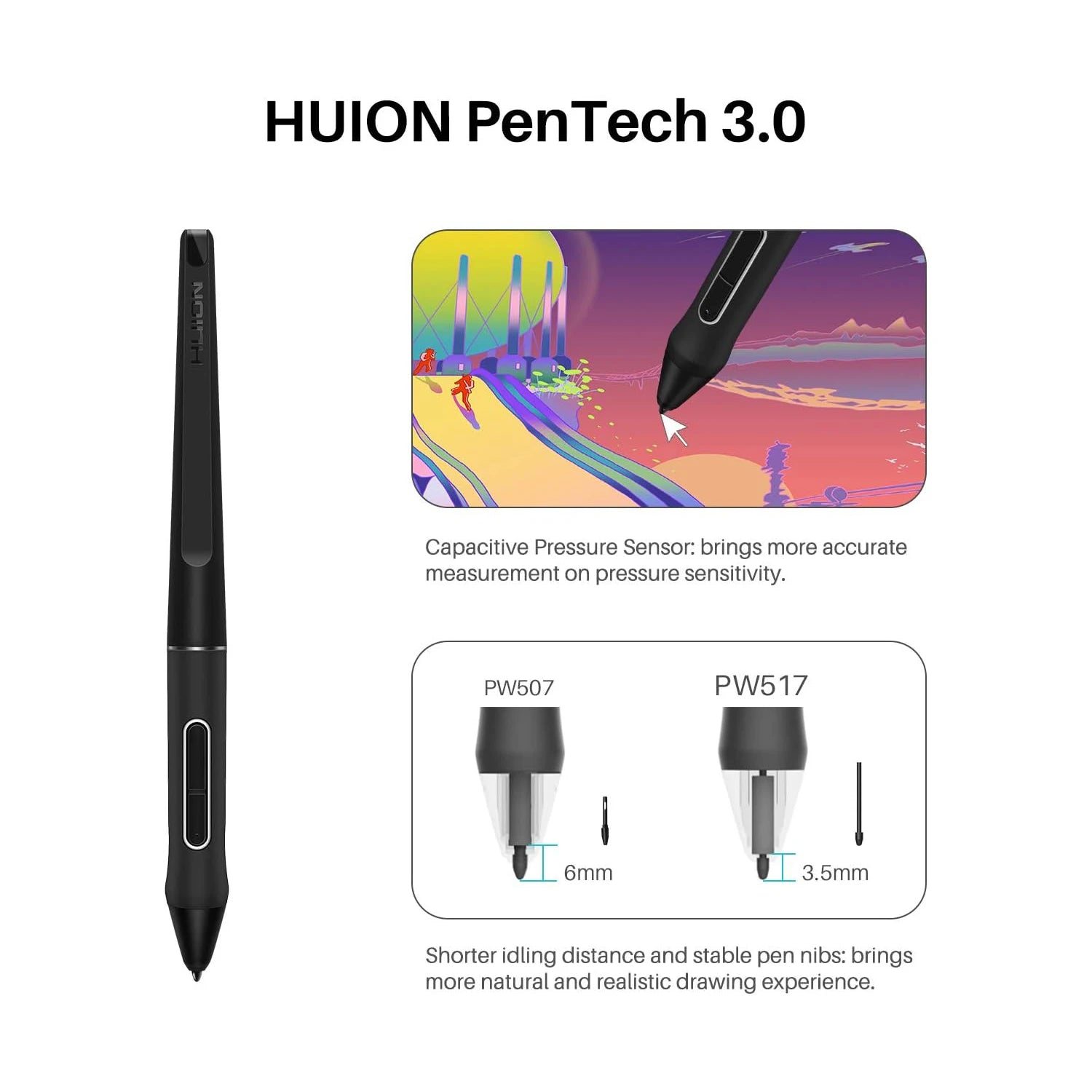 Graphic Pen Tablet Monitor with Pen (Display 21.5 Inch )