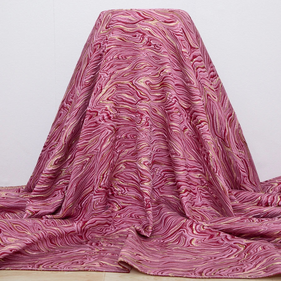 Luxury Africa Nigerian Brocade Lace Fabric for Evening Prom Luxury Women Dresses