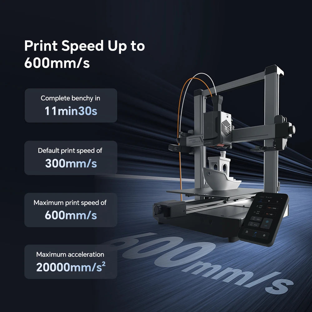 Fast Printing and Auto Drying 3D Printer with up to 8 Filament Colors