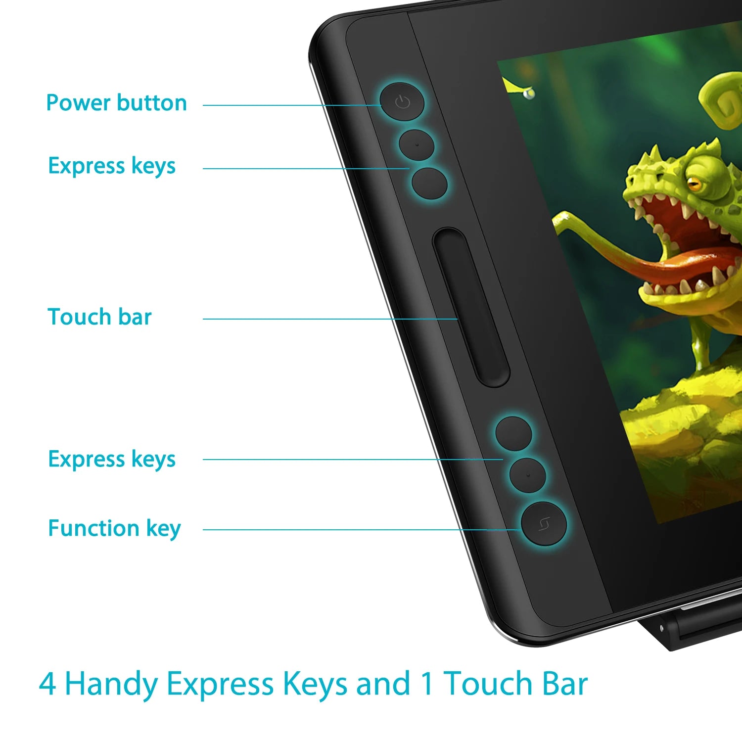 Graphics Tilt Support Tablet Screen  Battery-Free Drawing Pen