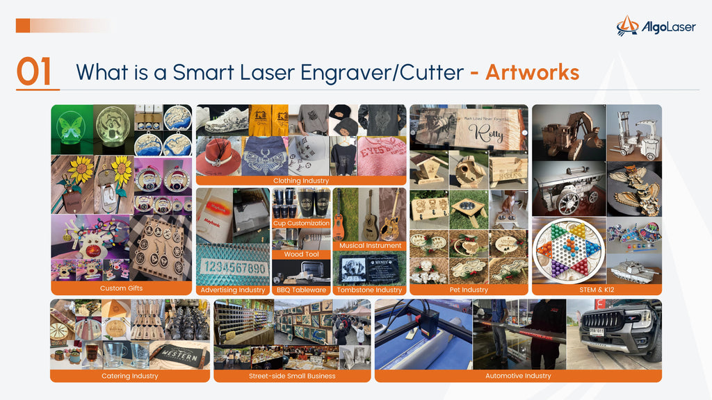 Laser Engraver with Air Assist Nozzle High Accuracy Cutting Machine