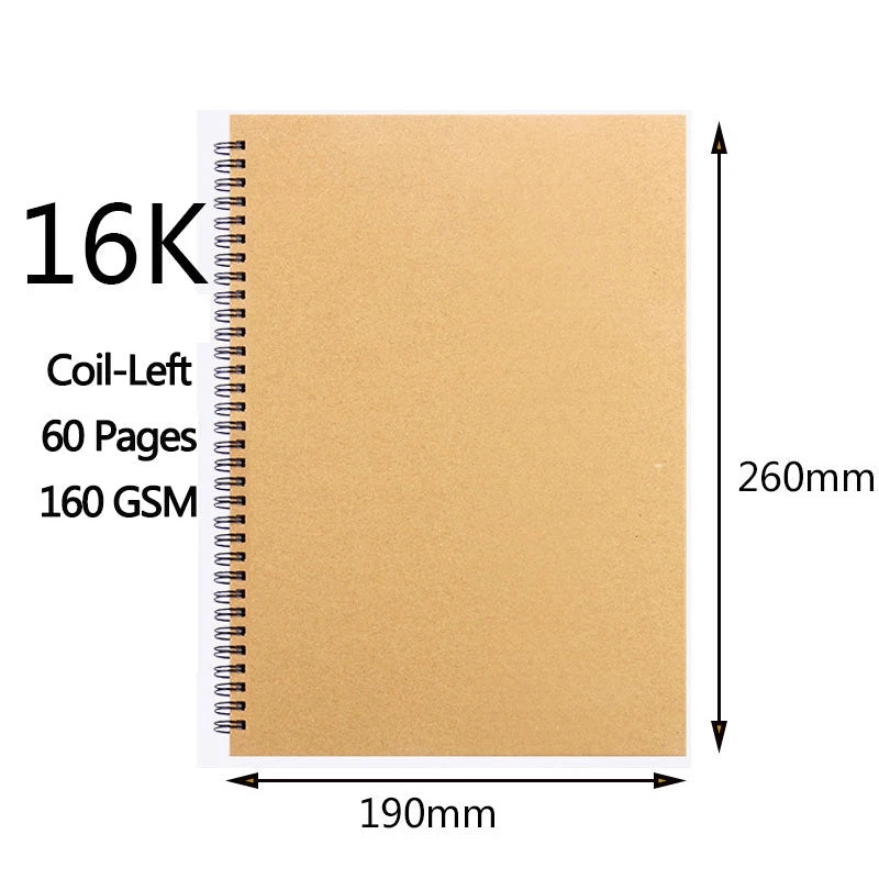 Sketchbook Thick Paper Notebook for painting DIY Creative Practice Drawing