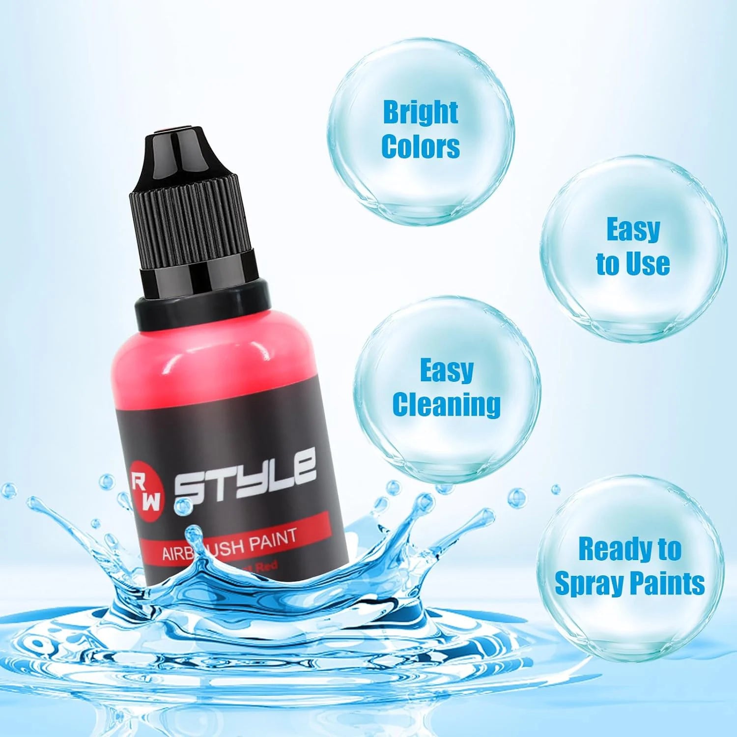 48 1 fl oz. Opaque Airbrush Paint Colors. Good Leather & Shoe Acrylic Paint Kit