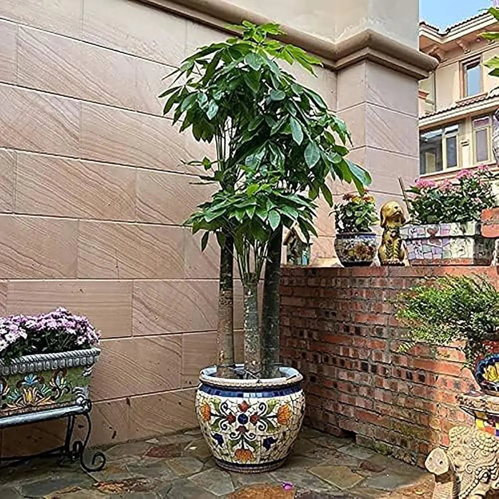 Ceramic Flower Pot, Large Garden Planter, Handmade Multicolored Plant Pot, Indoor Outdoor Plant Pots, Decorative Moroccan