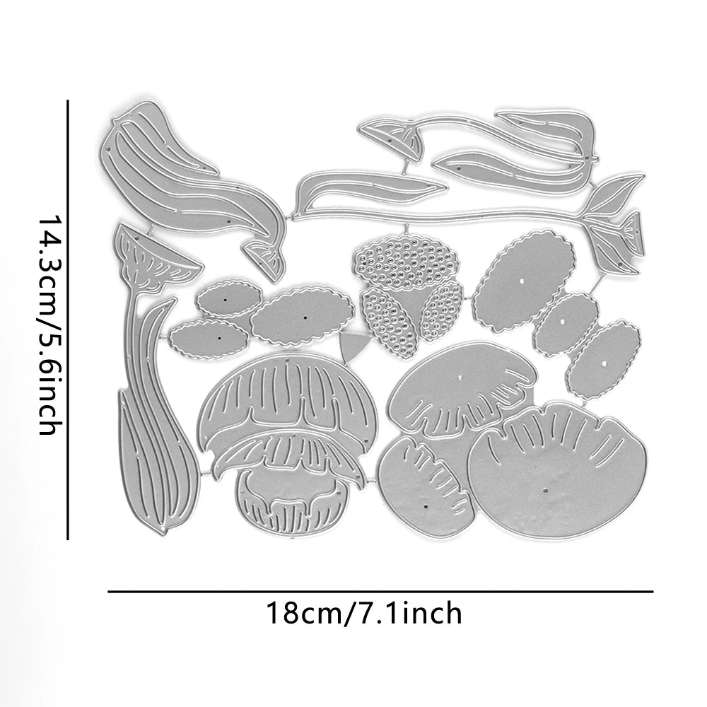 Tulips Metal Cutting Dies For DIY Scrapbooking