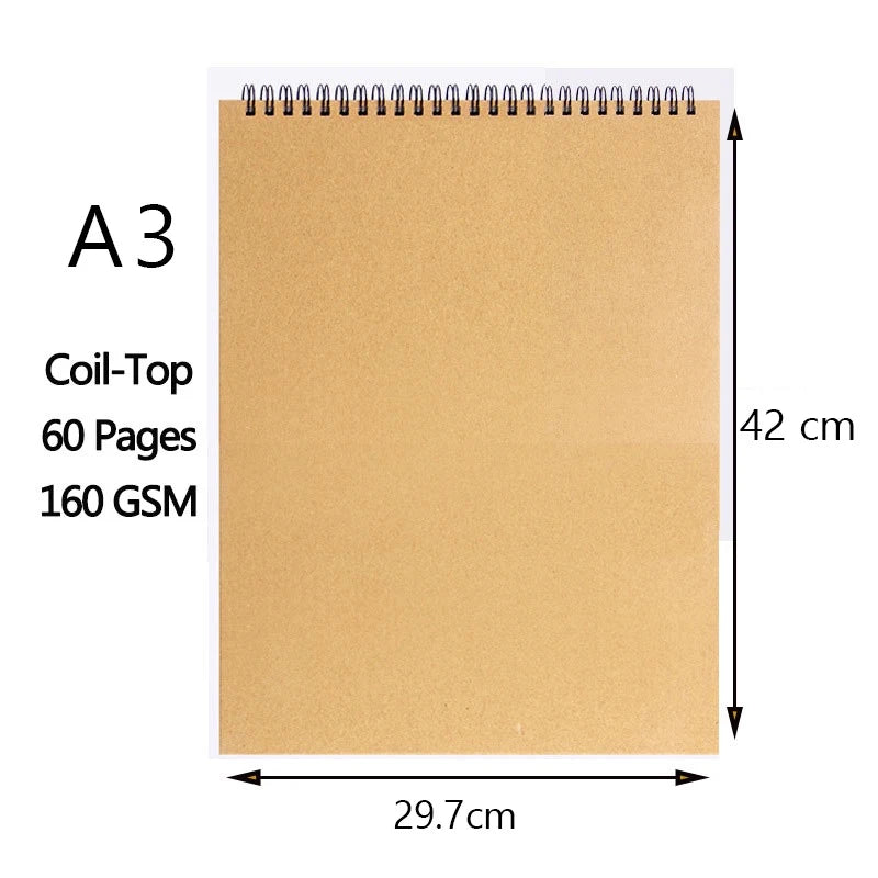 Sketchbook Thick Paper Notebook for painting DIY Creative Practice Drawing