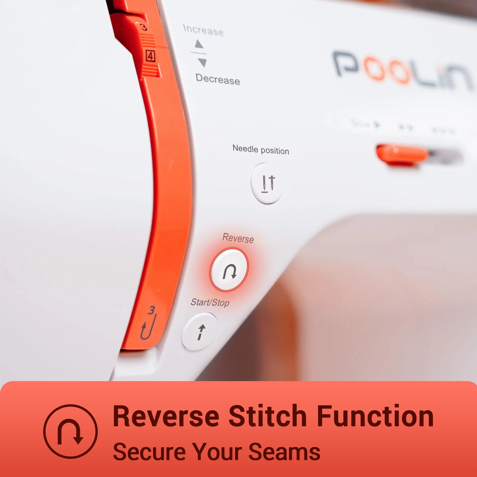 Heavy Duty Computerized Sewing Machine with Built-in 200 Stitches
