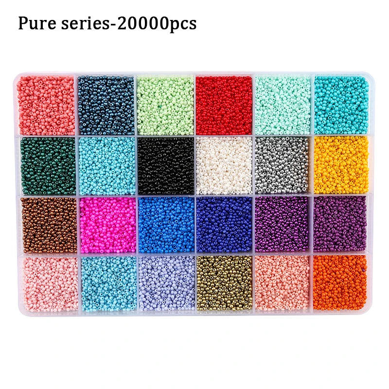 Bead Set With Organizer Box For Jewelry Making