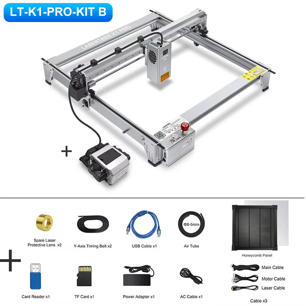 Laser Engraving Woodworking Machine with Laser Cut Tools