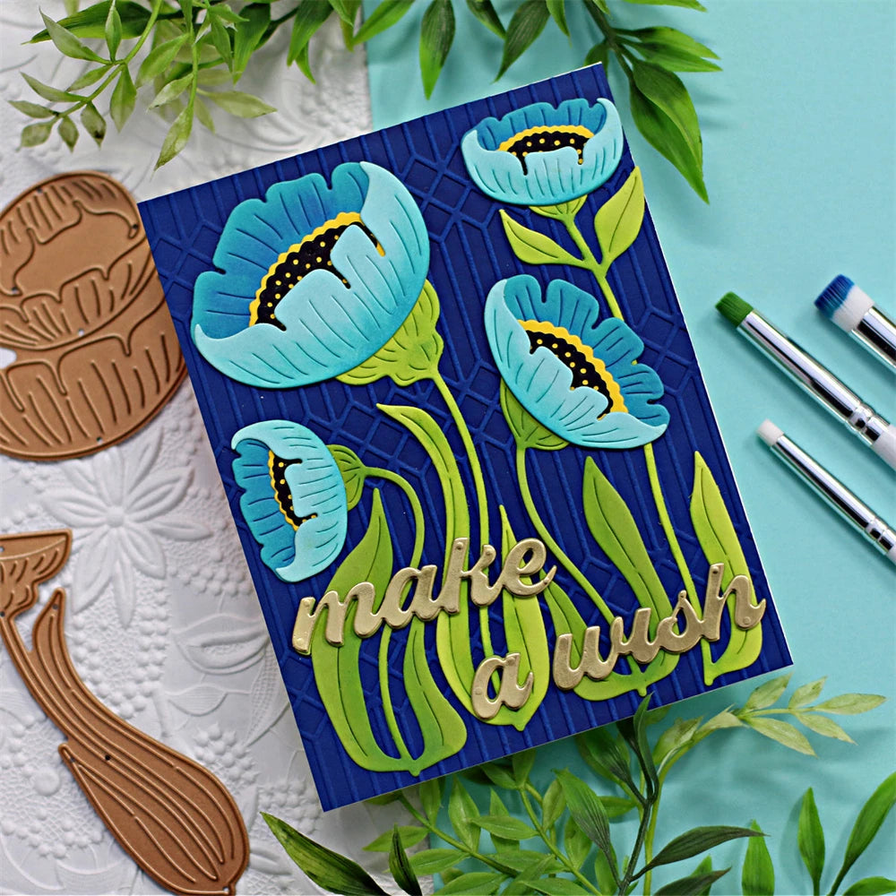 Tulips Metal Cutting Dies For DIY Scrapbooking