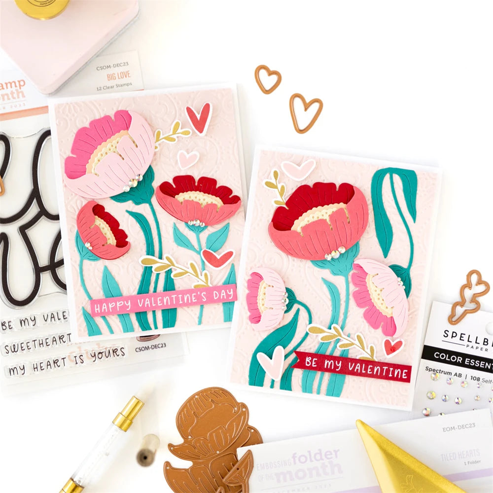 Tulips Metal Cutting Dies For DIY Scrapbooking