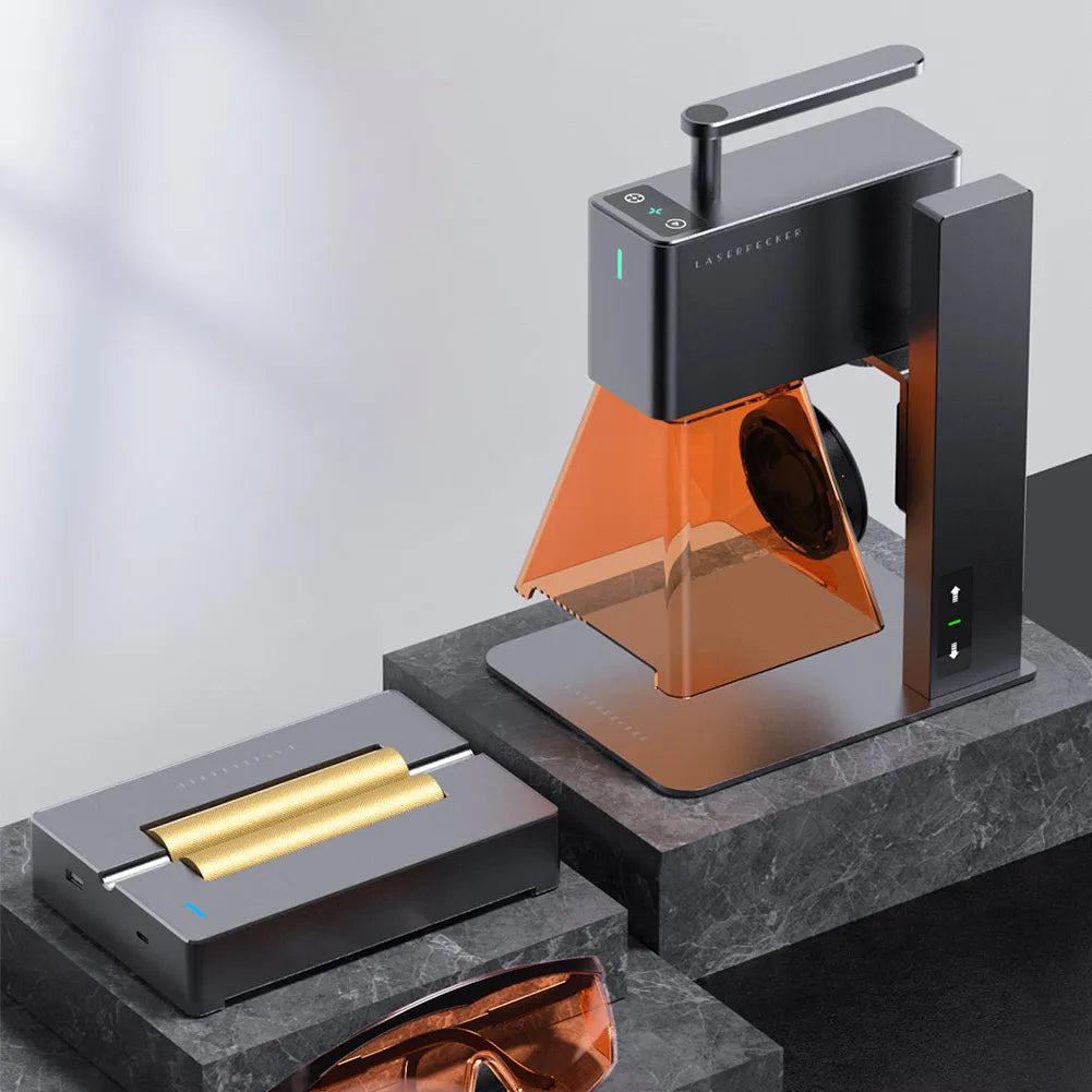 Laser Pecker Laser Engraver 2k 450nm Portable Machine For Paper Cutting wood bamboo Leather Colored Glass LP2