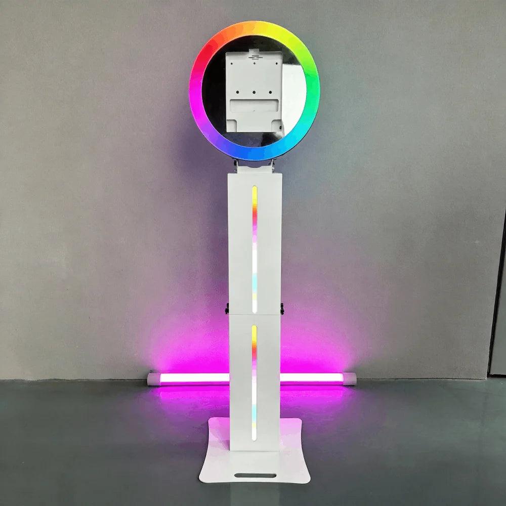 12.9' iPad Wedding Photo Booth with Ring Light for events