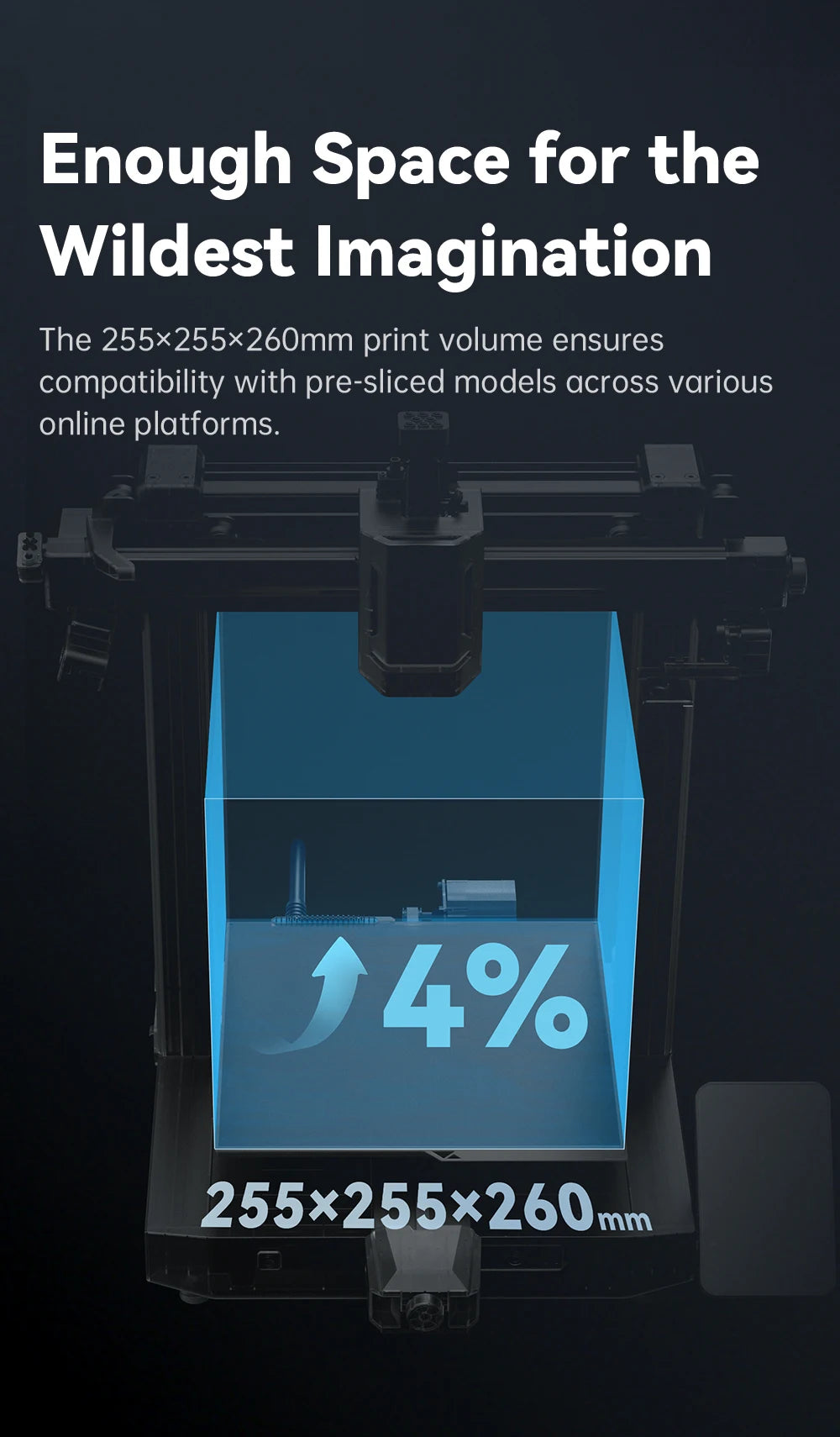 Fast Printing and Auto Drying 3D Printer with up to 8 Filament Colors