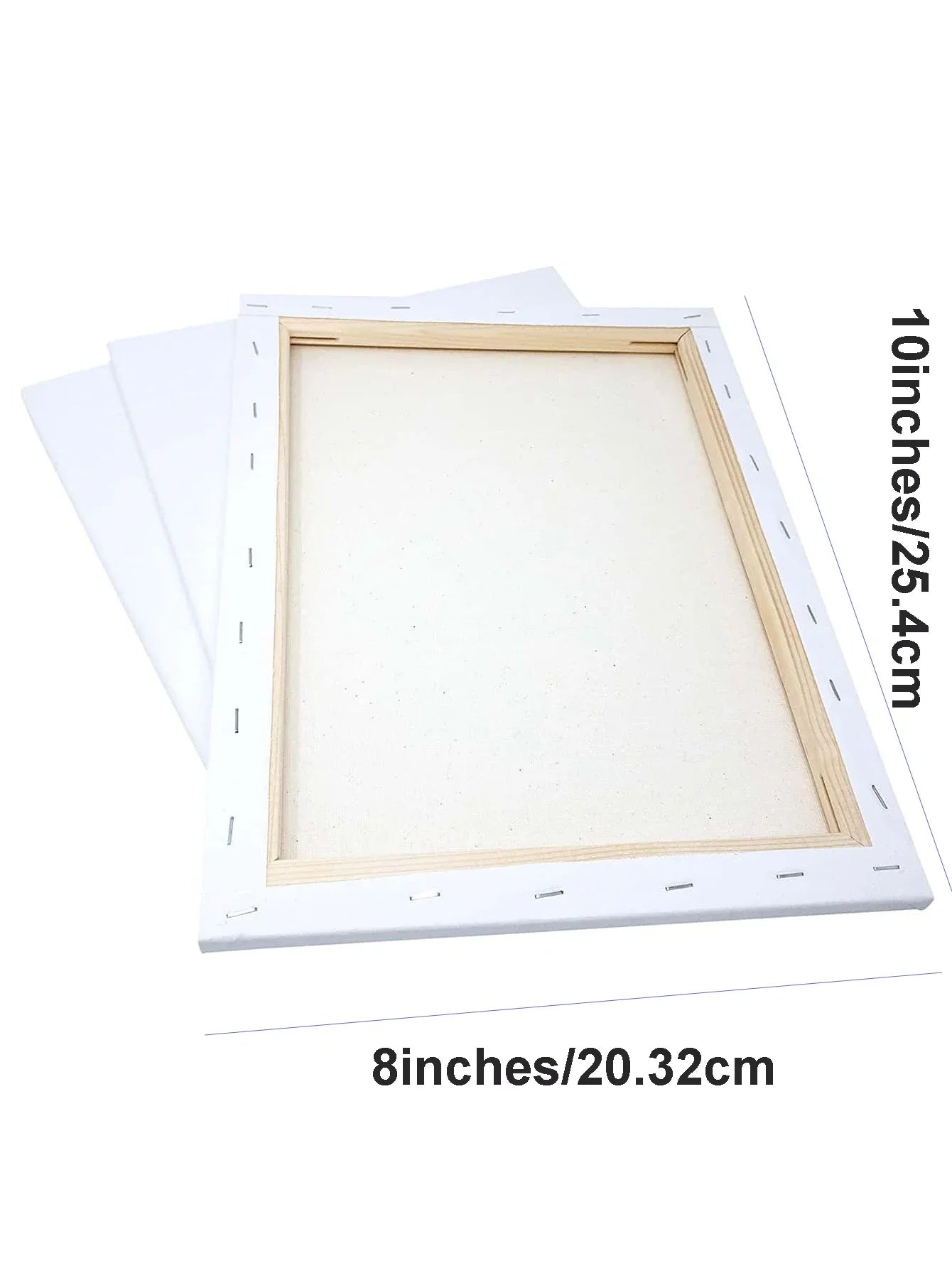 8x10" Inch 100% Cotton Canvas Boards for Acrylic & Oil Paint