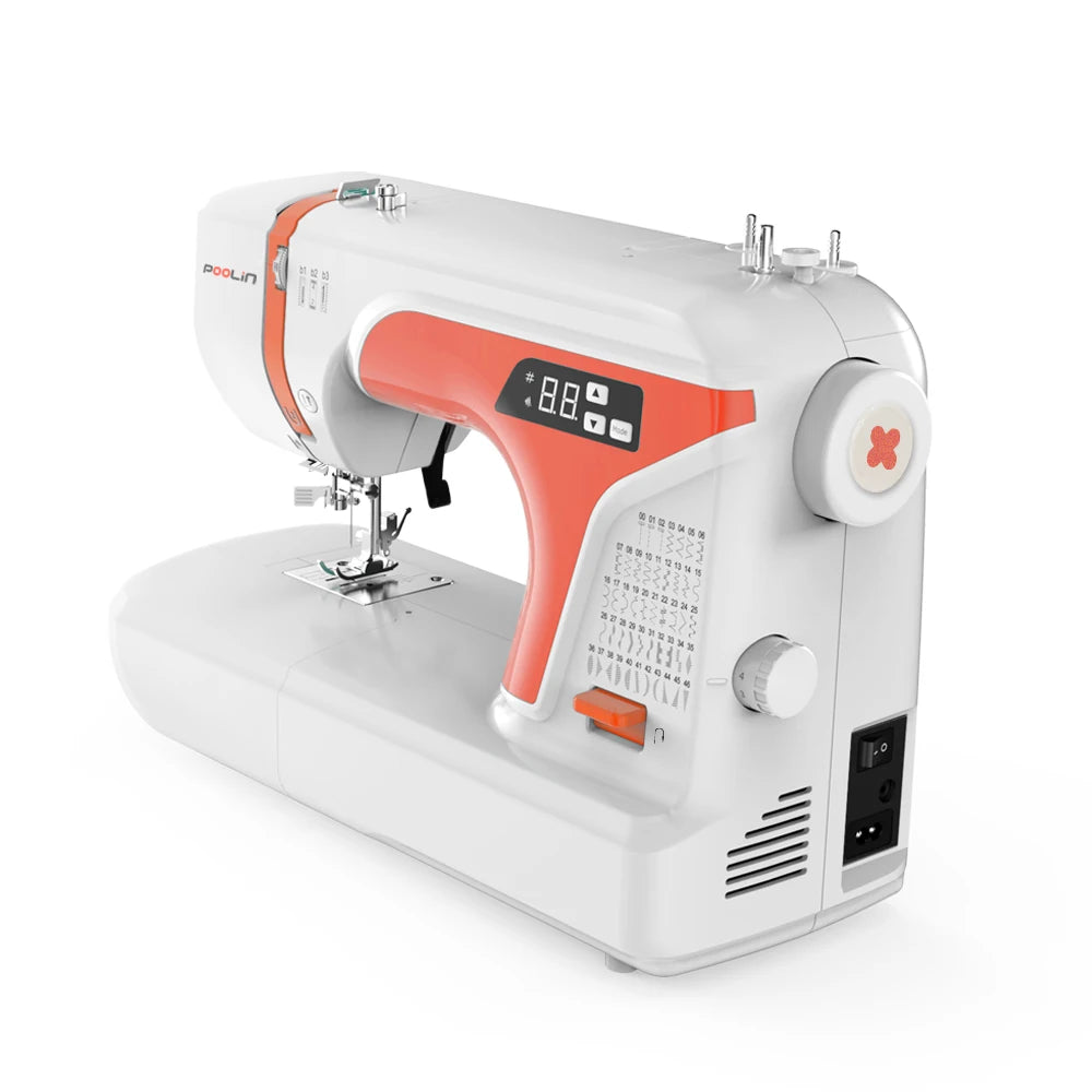 Computerized Sewing Machine With 2 Sewing Modes and 107 Stitch Applications