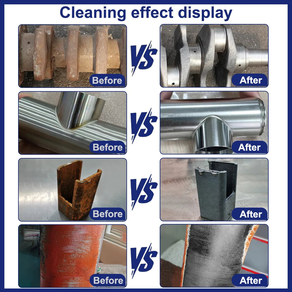 Industrial Rust Removal Laser Cleaning Machine for Fiber, Oil, Paint, and Metal Cleaning