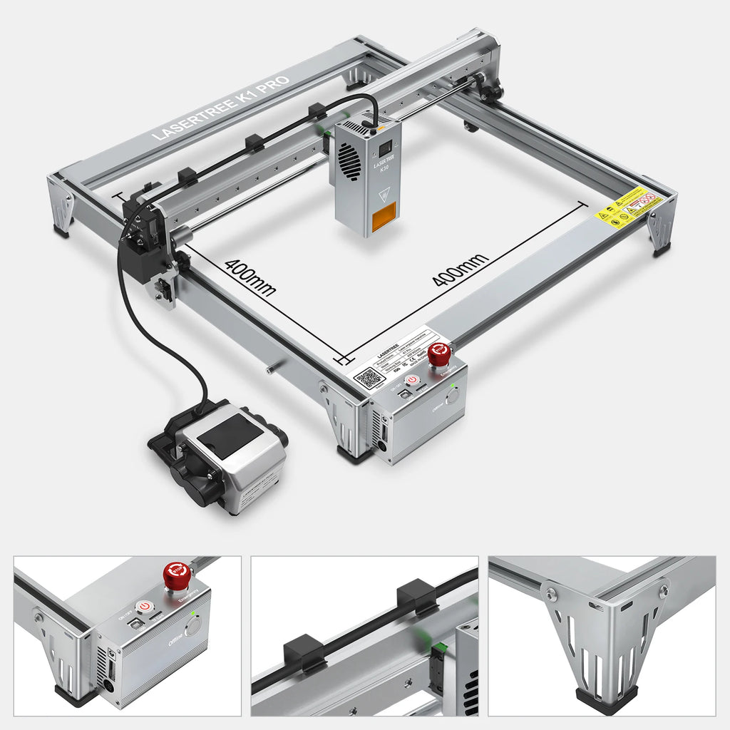 Laser Engraving Woodworking Machine with Laser Cut Tools