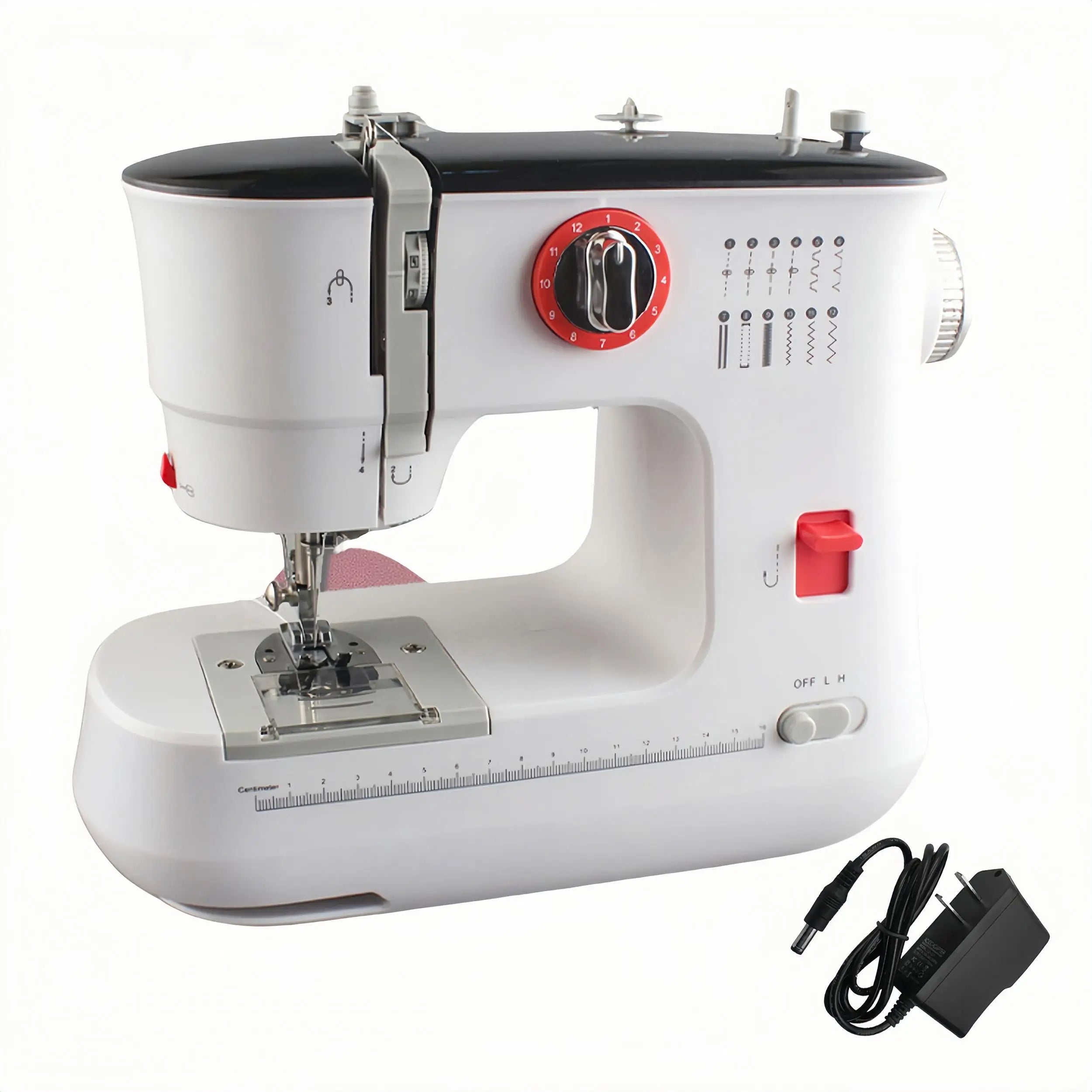 12 Stitches Electric Sewing Machine Mini Double Thread