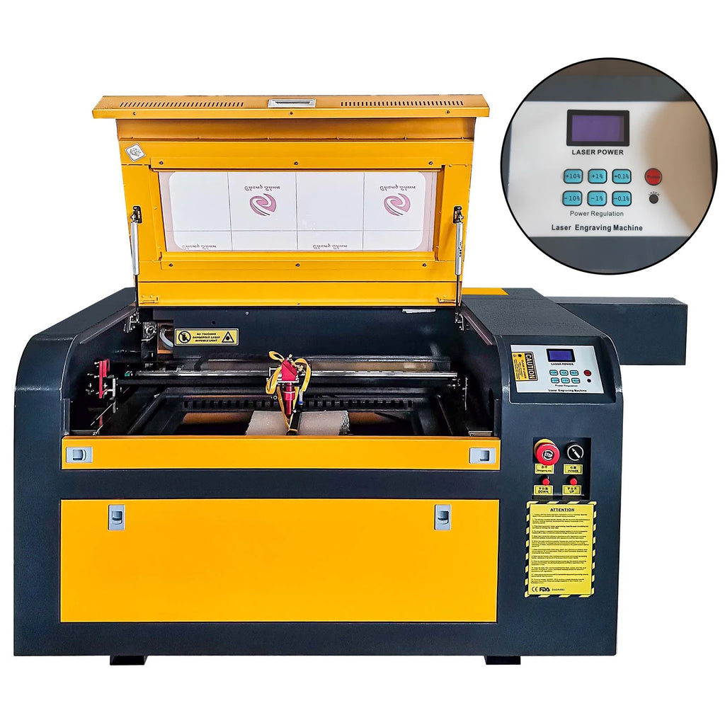 Laaser Engraving Machine with Digital Control Panel for Wood Leather and Acrylic