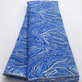 Luxury Africa Nigerian Brocade Lace Fabric for Evening Prom Luxury Women Dresses