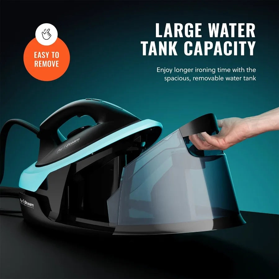 Ceramic Soleplate Steam Iron Fast Heat Up Self-Clean