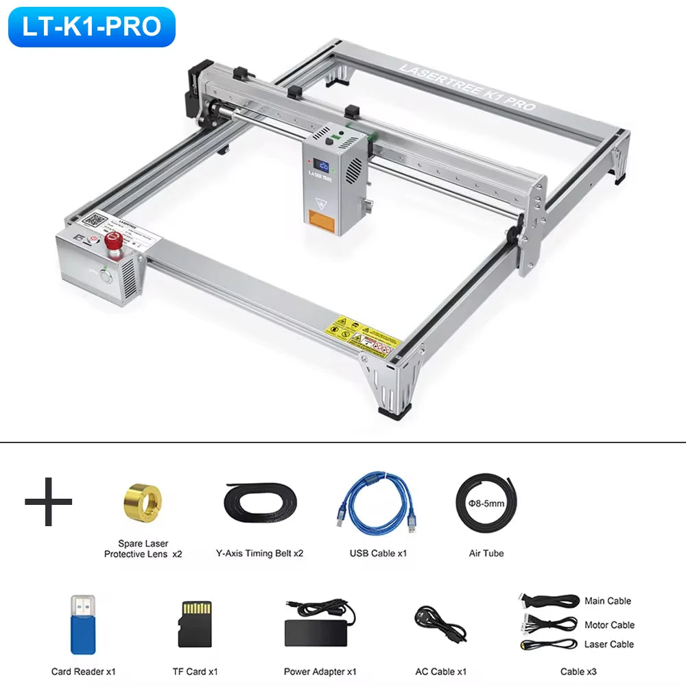 Laser Engraving Woodworking Machine with Laser Cut Tools